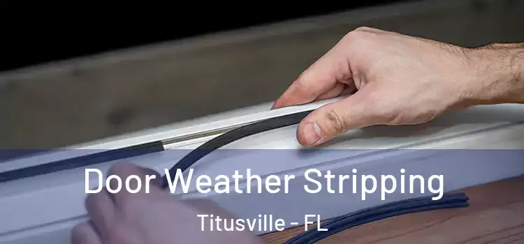 Door Weather Stripping Titusville - FL