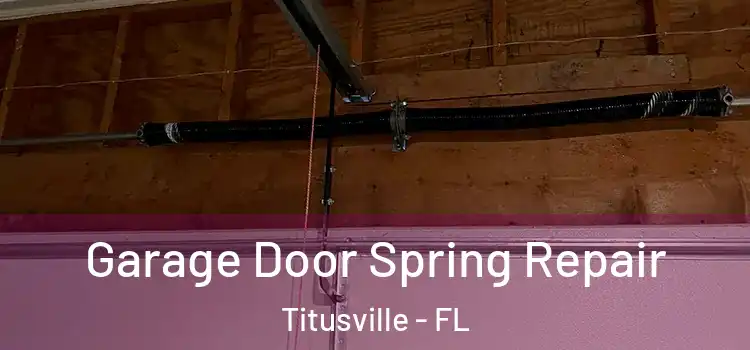  Garage Door Spring Repair Titusville - FL